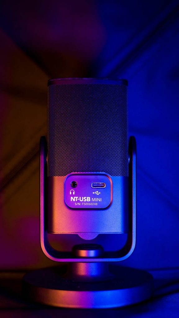 La connexion USB-C du micro Rode NT-USB Mini